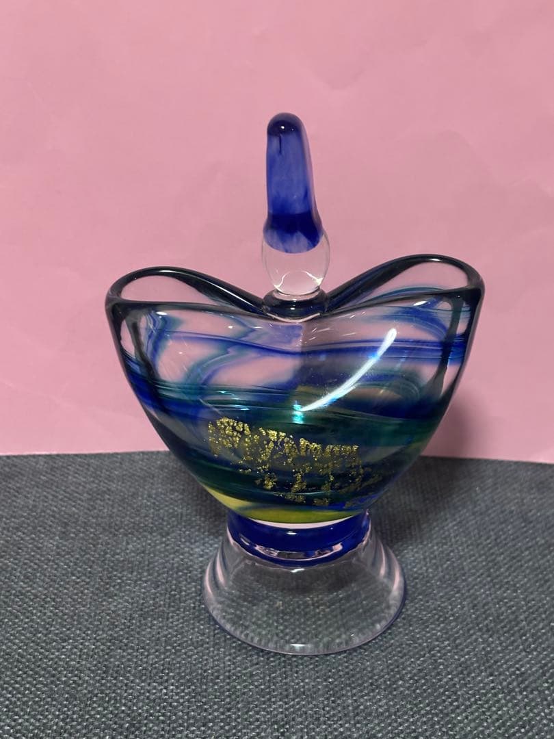 ガラスひな人形　ガラスアート　雛人形　お雛様　民芸品　桃の節句　ガラス細工