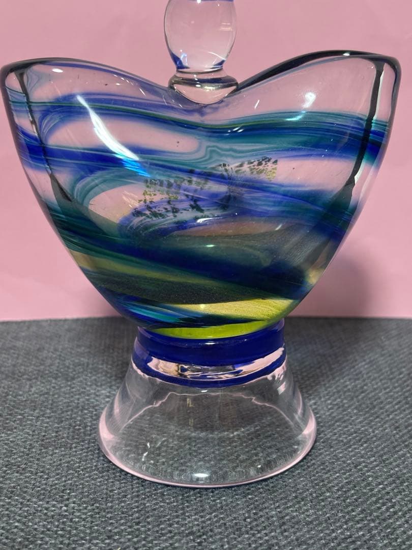 ガラスひな人形　ガラスアート　雛人形　お雛様　民芸品　桃の節句　ガラス細工