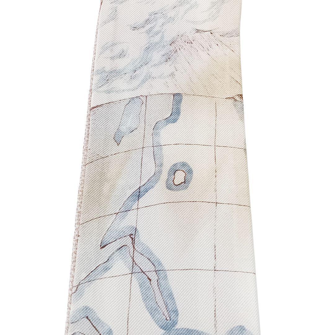 クリスチャンディオール ミッツァ ベージュ ボタニカル スカーフ ピンク