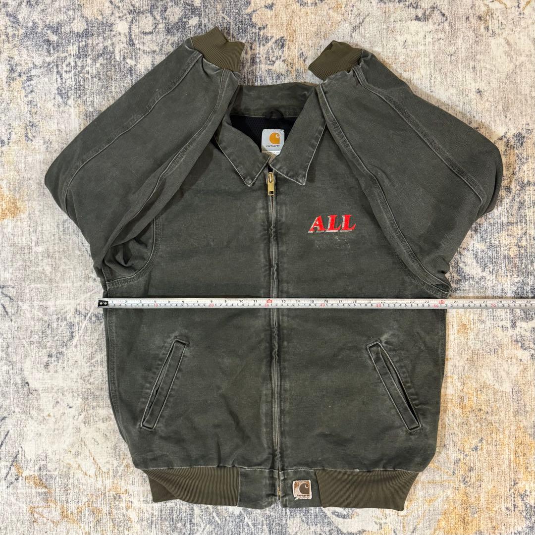 【サイズ良好 M】カーハート サンタフェシルエット ボンバージャケット J102