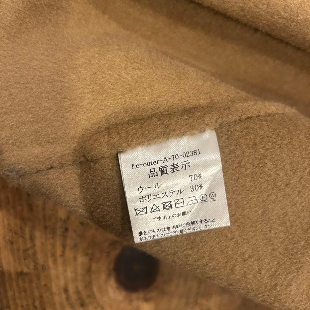 FASHIRU ファシル ウールダブルフェイスミドルコート 1回着用