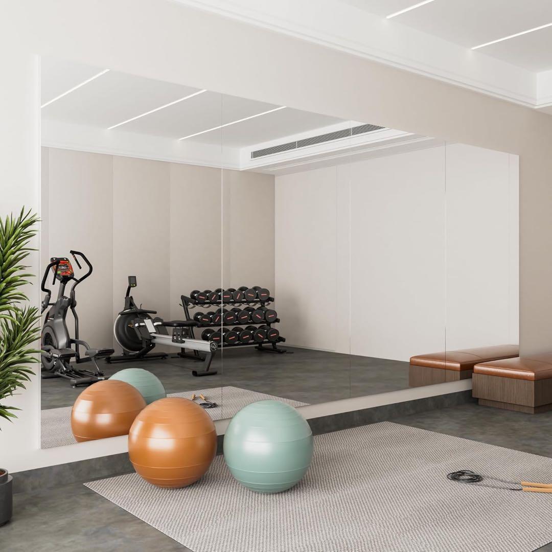 ◼️新品◼️brisafe 割れないミラー 120X160CM 2枚 フレームレス