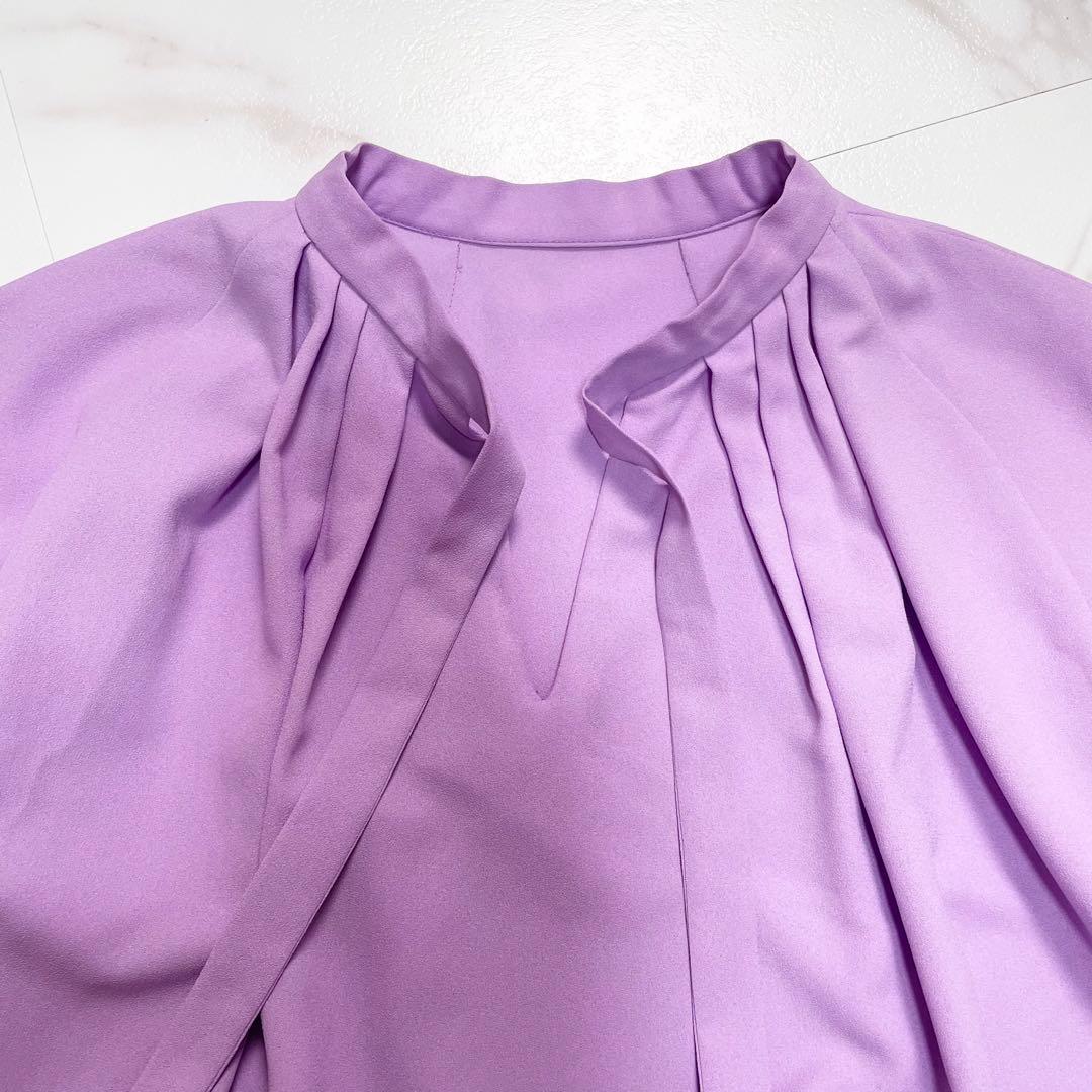 ADORE アドーア ライトジョーゼットボウタイブラウス フレンチスリーブ 近年