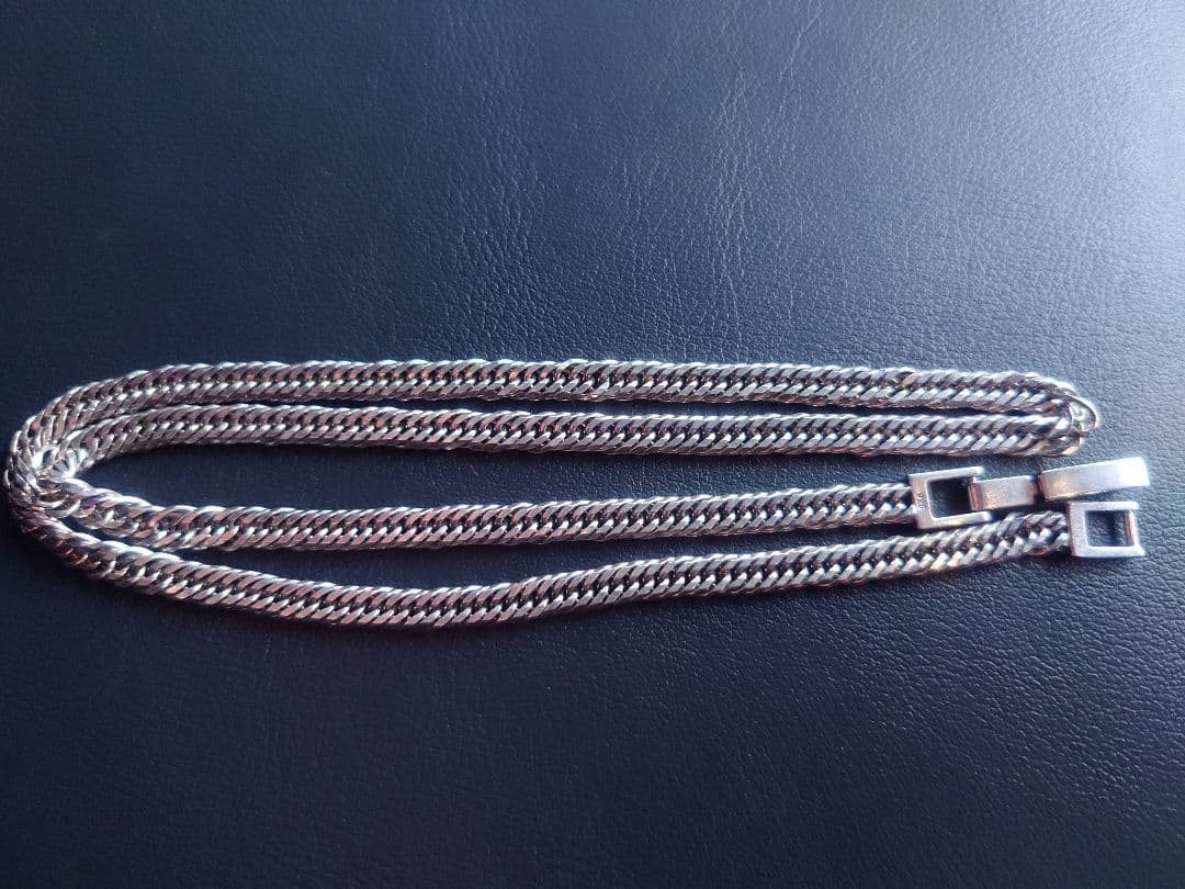 ニ*コ様 シルバー925喜平ネックレス 8面トリプル