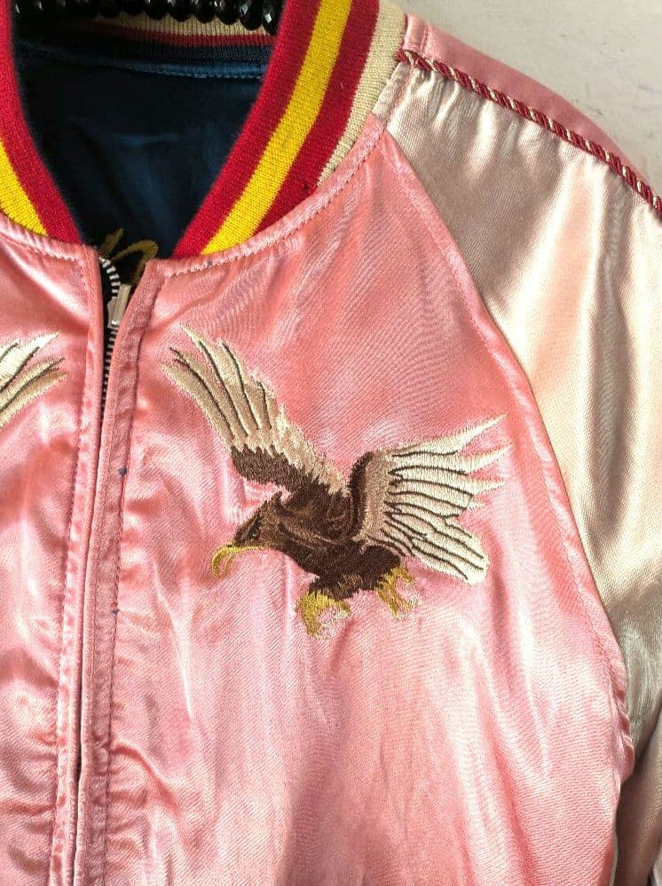 yoshi！HOUSTON リバーシブルスカジャンフリーサイズ