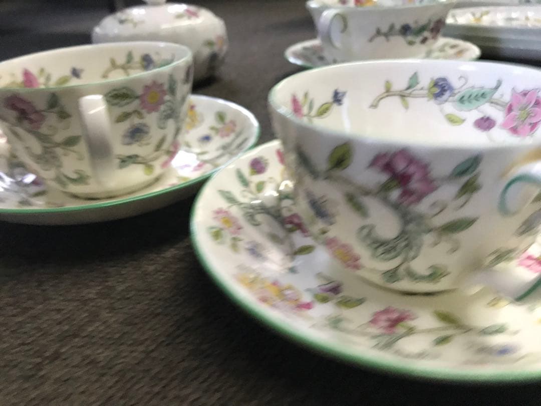 Minton 花柄食器セット 陶器製 10点