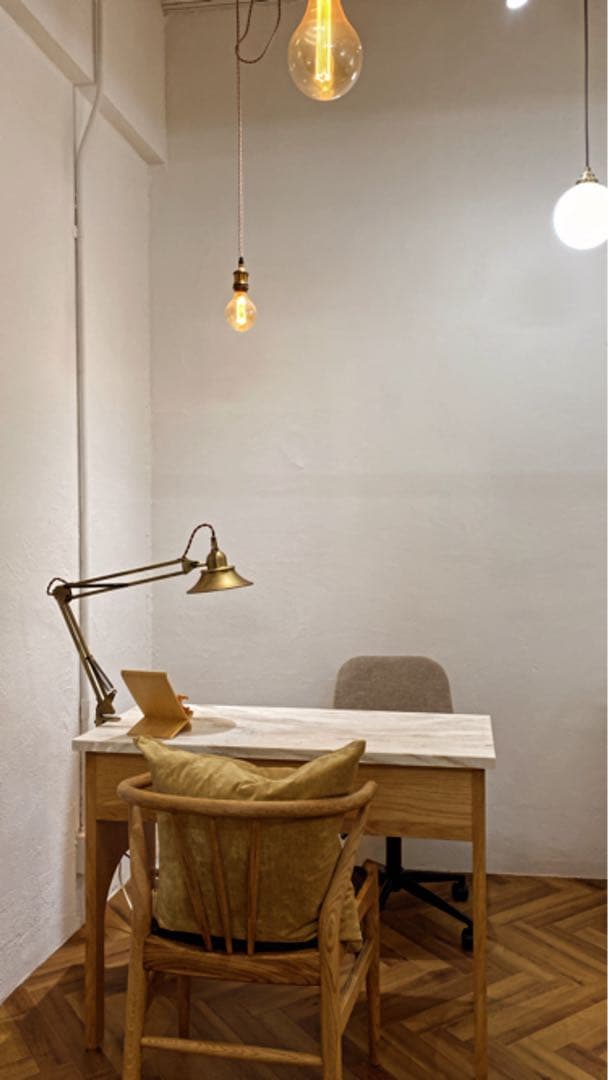 人工大理石　ネイルデスク　オーダーメイド家具