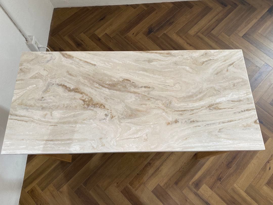 人工大理石　ネイルデスク　オーダーメイド家具