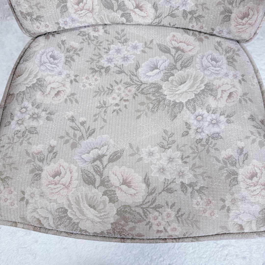 オールドカリモク ダイニングチェア コロニアル キャスター付き ②