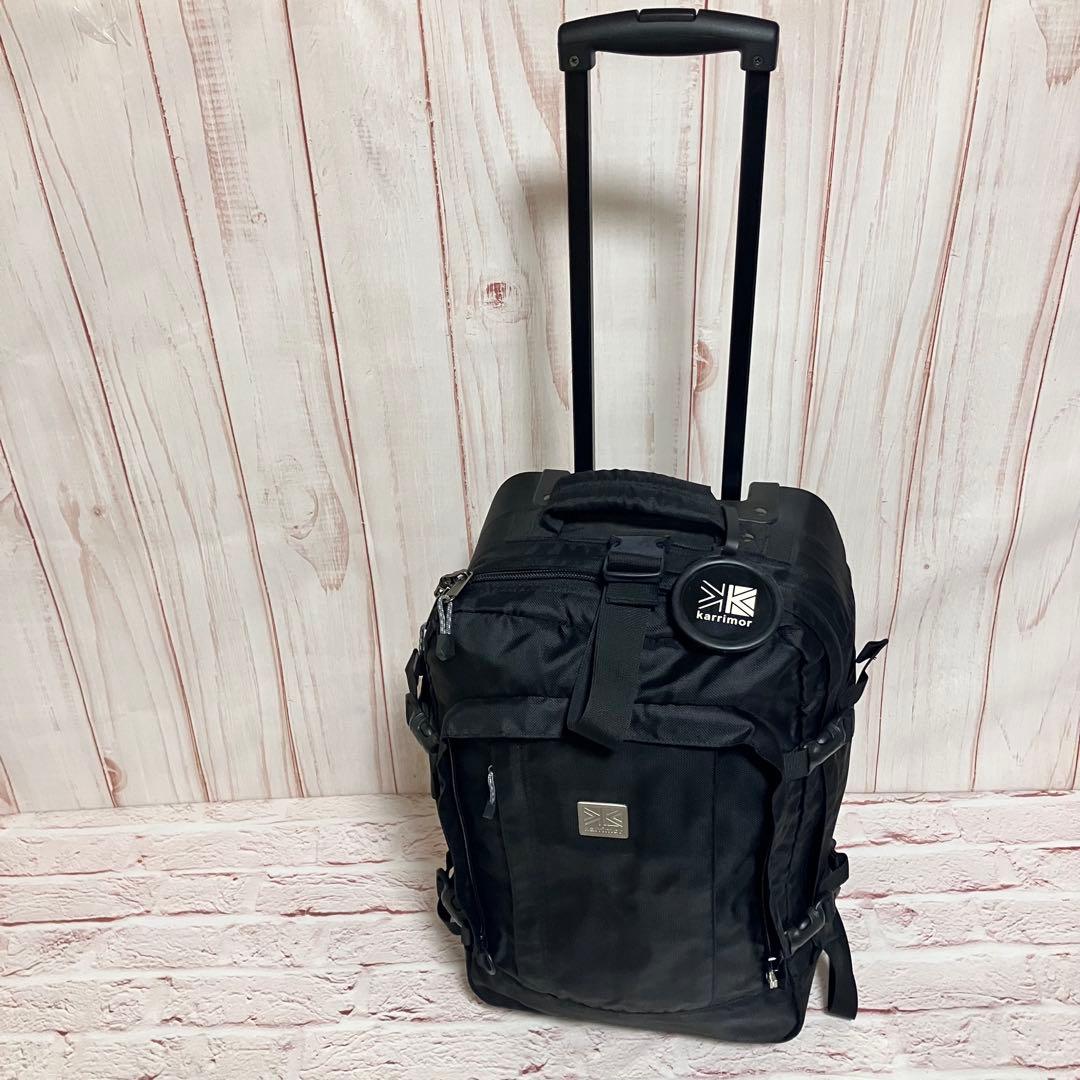 希少！KARRIMOR キャリーケース バックパック 3WAY ブラック レア品