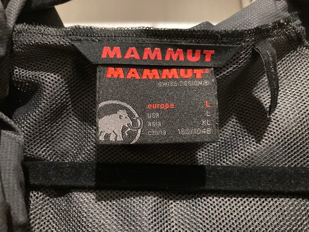 マムート MAMMUT メンズ グライダー ジャケット　asia XL ブラック