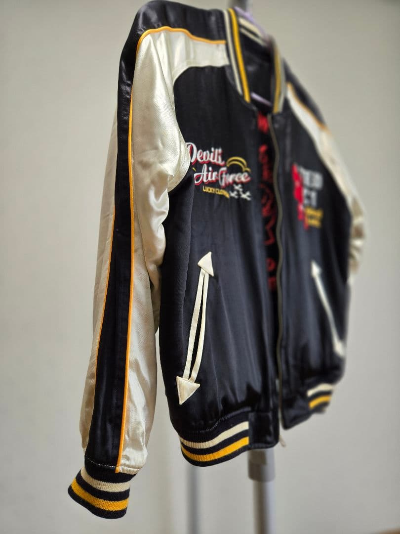 【希少】Devil's Air Force TEDMANリバーシブルスカジャン