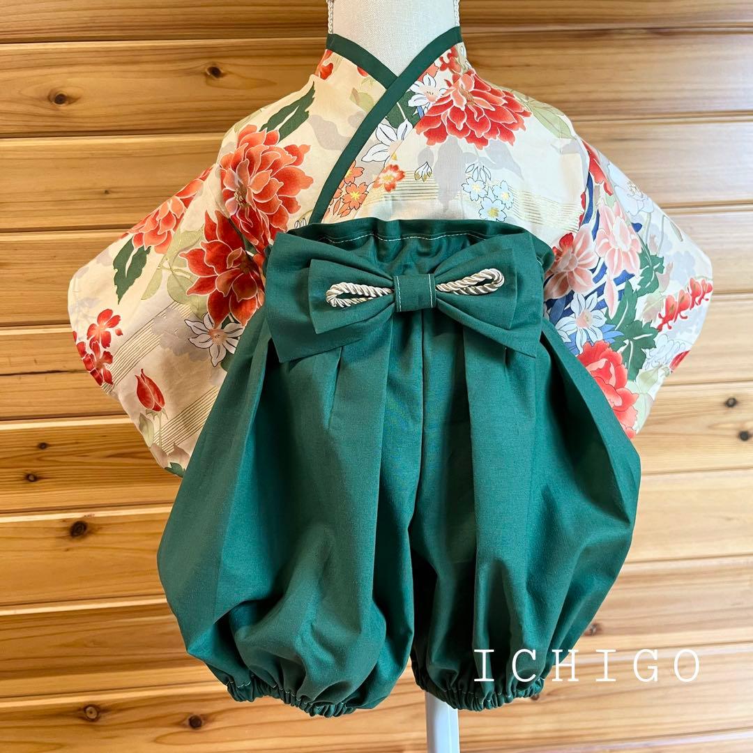 りり　ベビー袴　キッズ袴 110