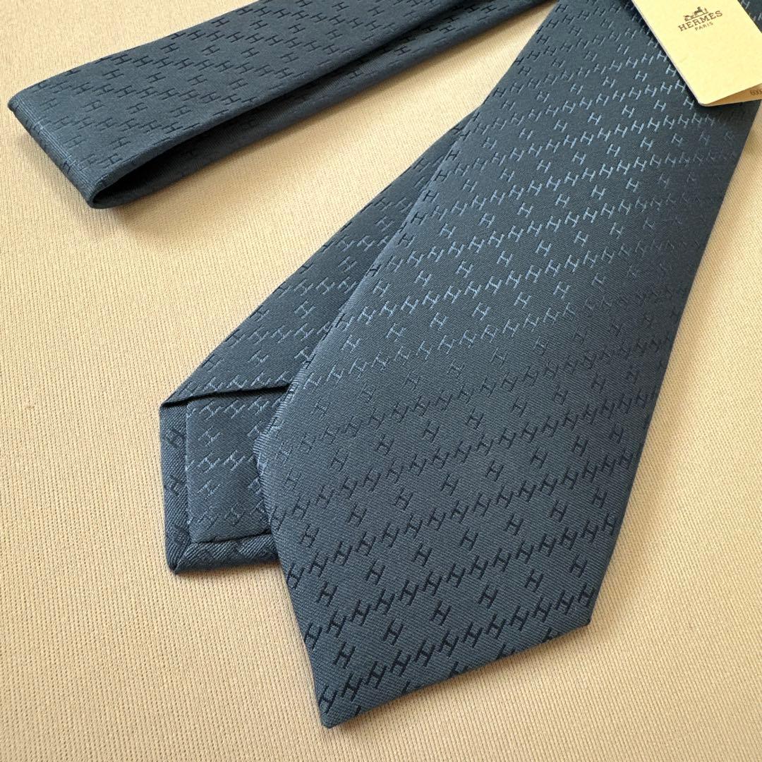 専用です。　エルメス ネクタイ H織りタイ 7 cm 《ニューH》 新品 未使用