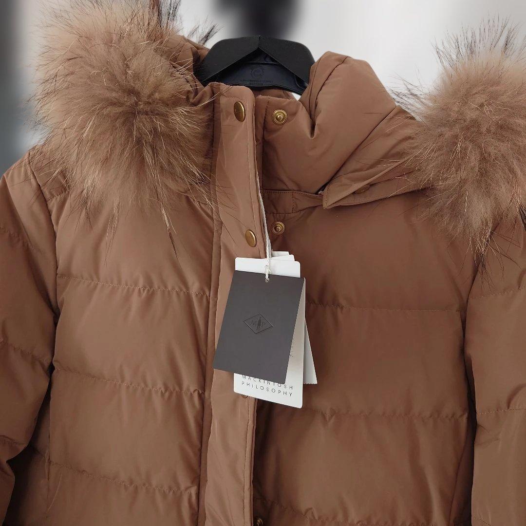 【新品未使用】マッキントッシュフィロソフィー　ダウンコート　ロング　38