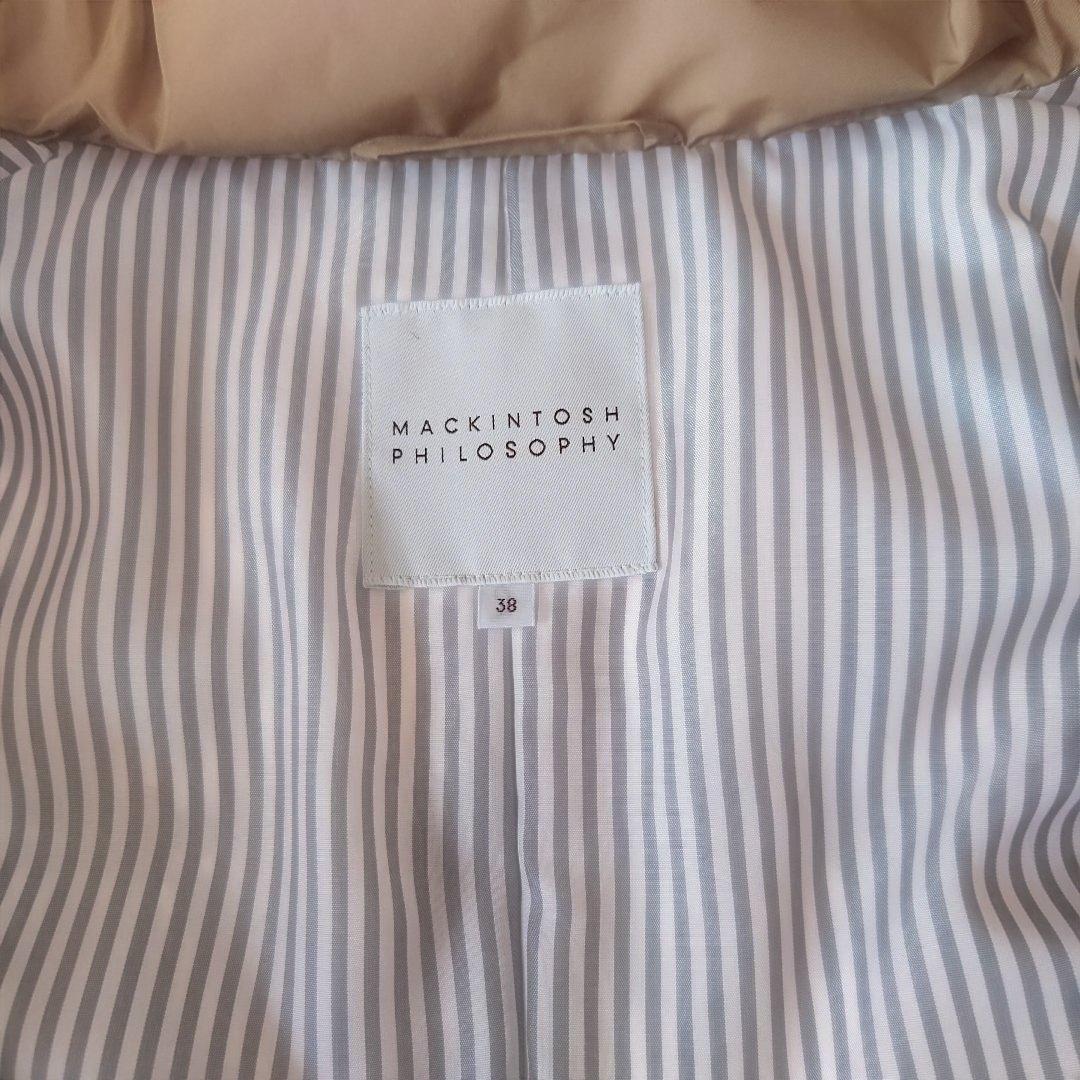 【新品未使用】マッキントッシュフィロソフィー　ダウンコート　ロング　38