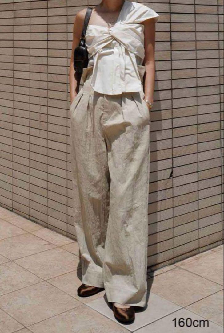 MACHATT マチャット 2wayサロペット（ベージュ） 2024SS