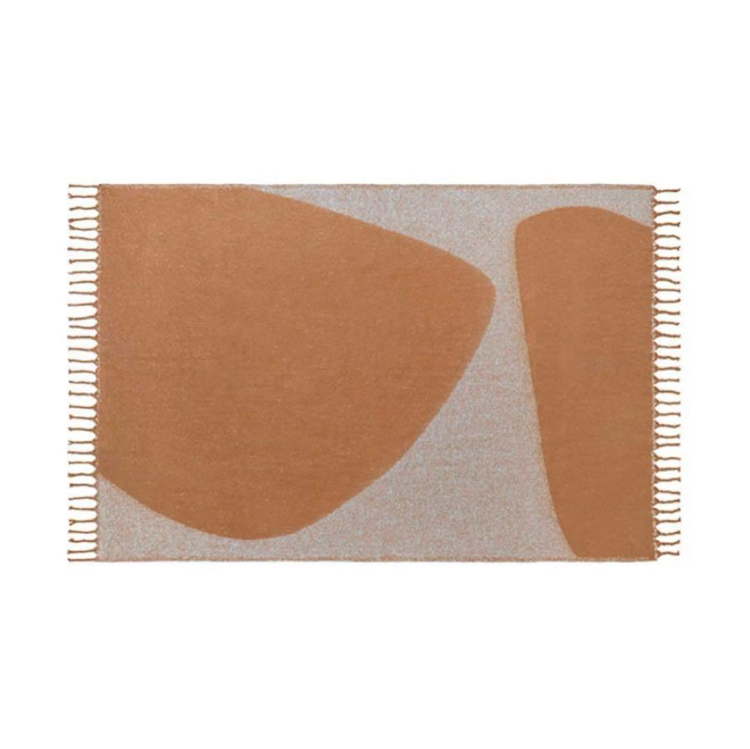 ウニコ　unico SNAM(スナム) ブランケット ブラウン