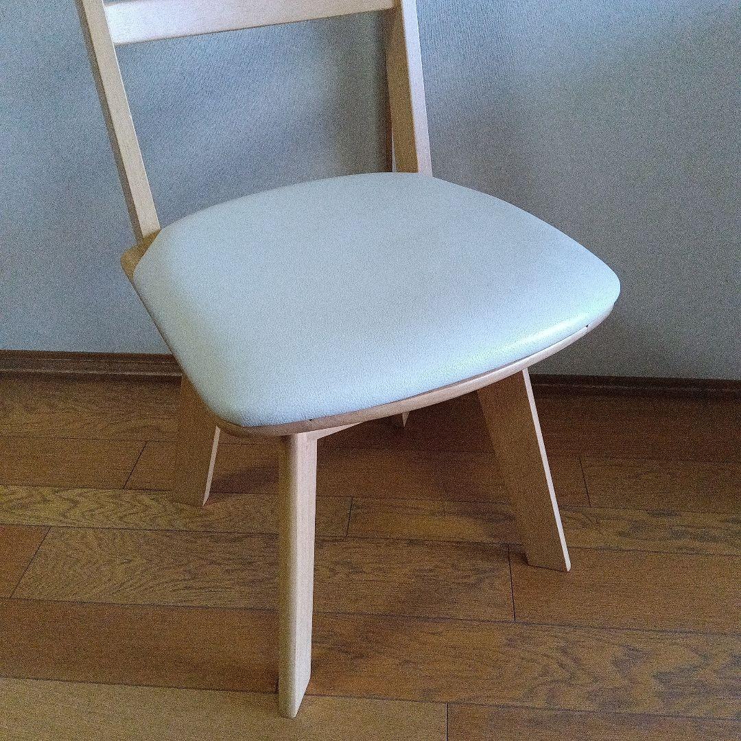 大阪市内手渡し　2脚セット　木製チェア