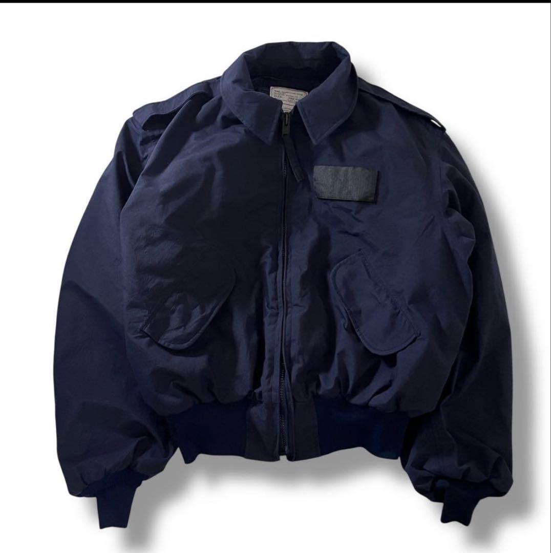 美品 90s 米軍実物 セキュリティーポリスウィンタージャケット L