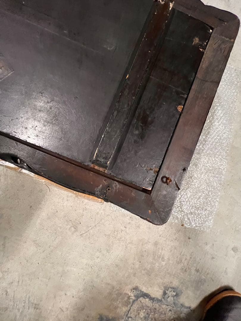 芝山象嵌、天然素材 漆器トレイ 金箔装飾