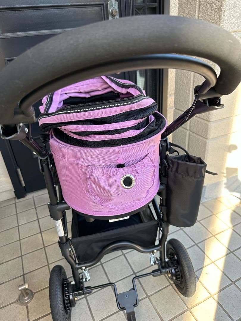 エアーバギードーム2 Airbuggy ライラック色 M フレーム ブレーキ付き