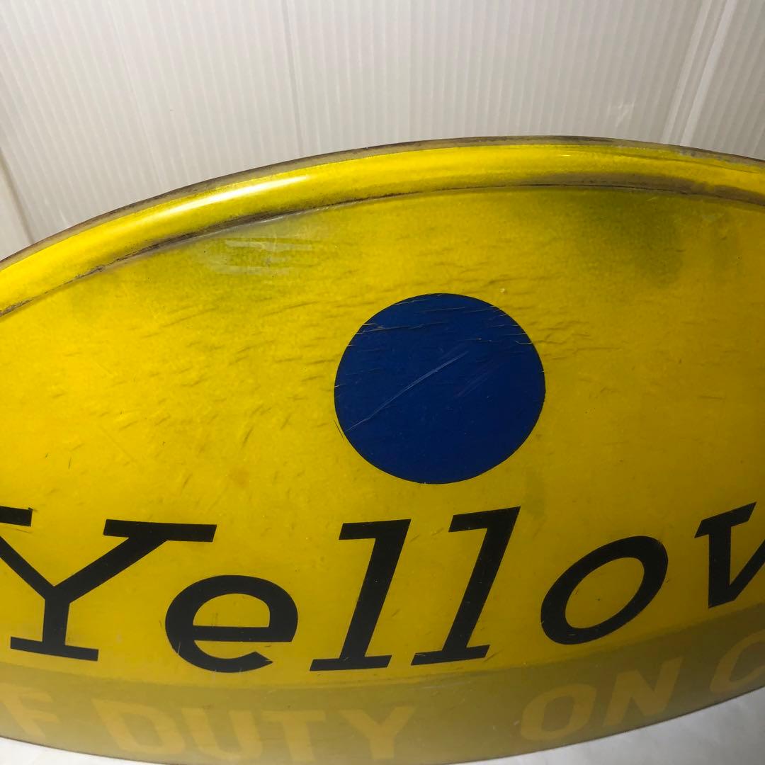 Yellow Cab Taxi タクシー イエローキャブ 行灯　レトロ