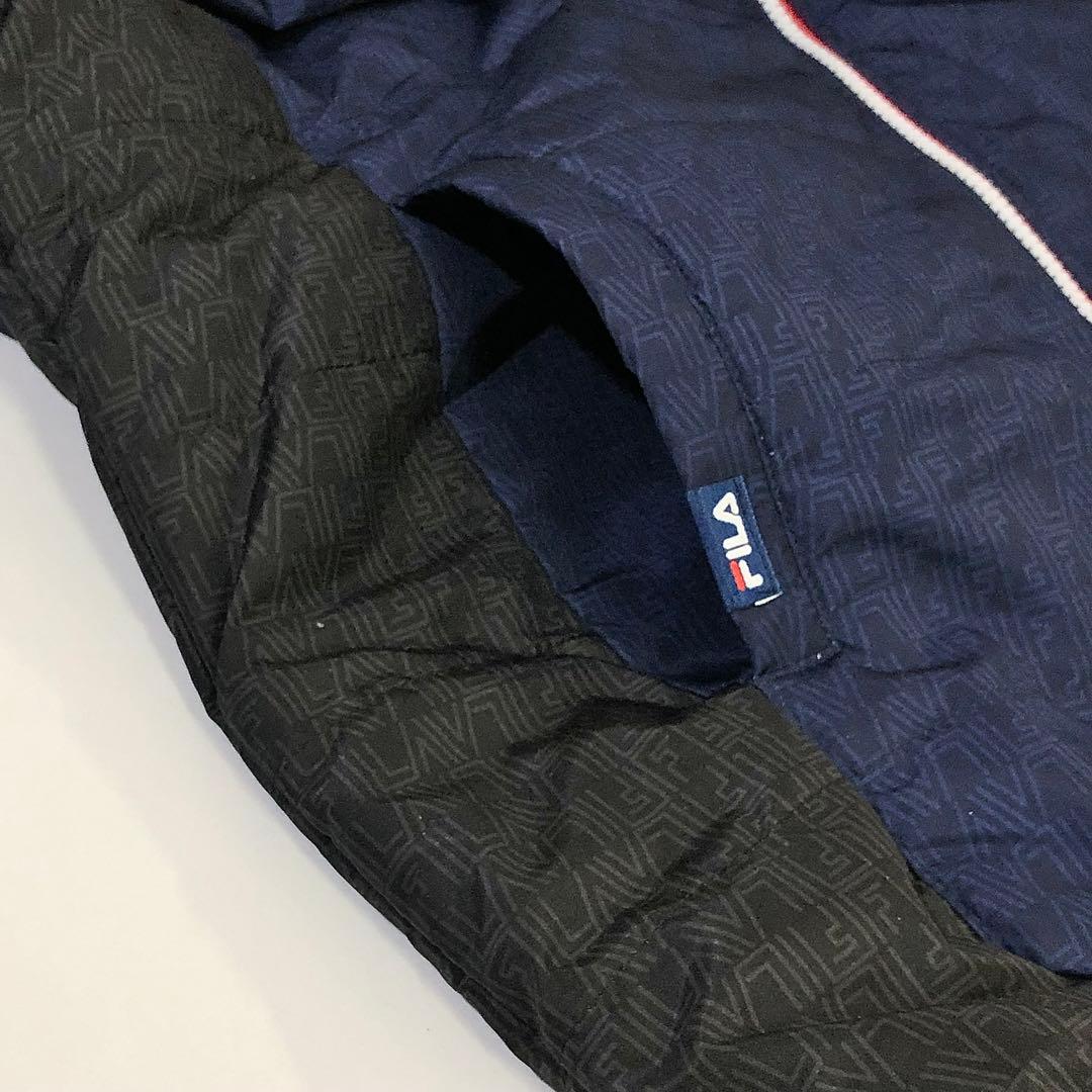 【59】FILA GOLF ゴルフウェア 中綿 ジャケット パンツ 上下セットＬ