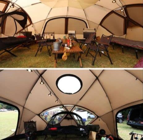 クリスマス特価！【希少！大型ドームテント】wiwo ヤクドーム550