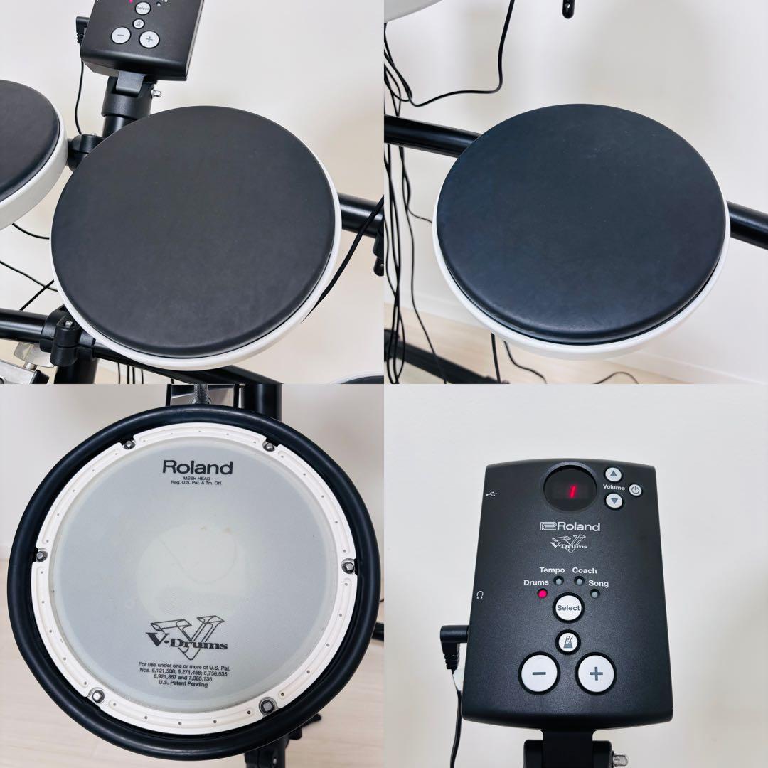 Roland 電子ドラム TD-1KV V-Drums ドラムスローン付き