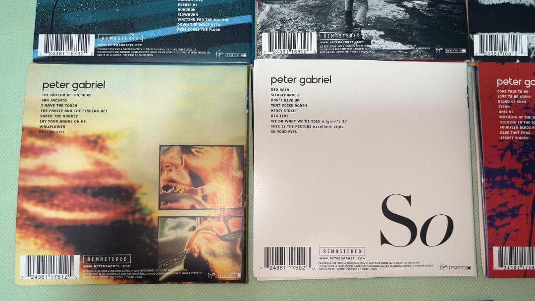 最終 ピーターガブリエル 紙ジャケ ７作品セット petergabriel CD