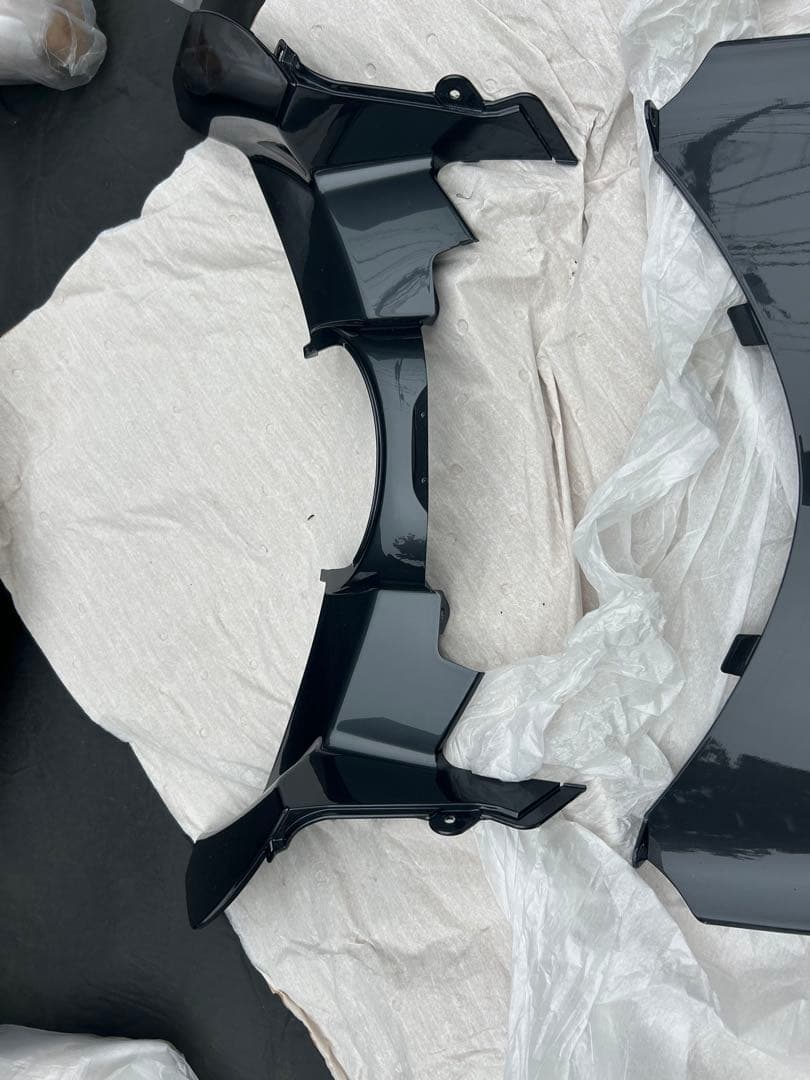 ひ〜太郎　未使用外装カウルパーツ10点セット ダークグレーメタリック