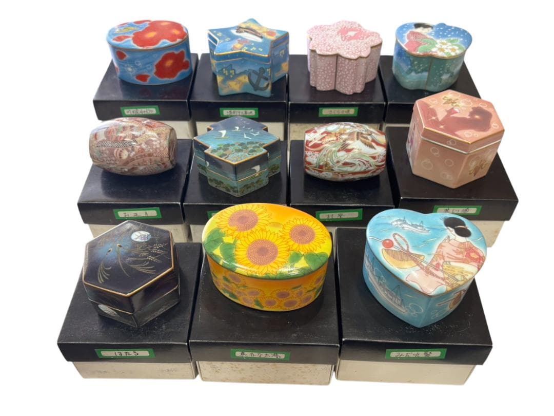 【希少】美空ひばり 心の歌 陶器製 オルゴール 演歌 11個セット