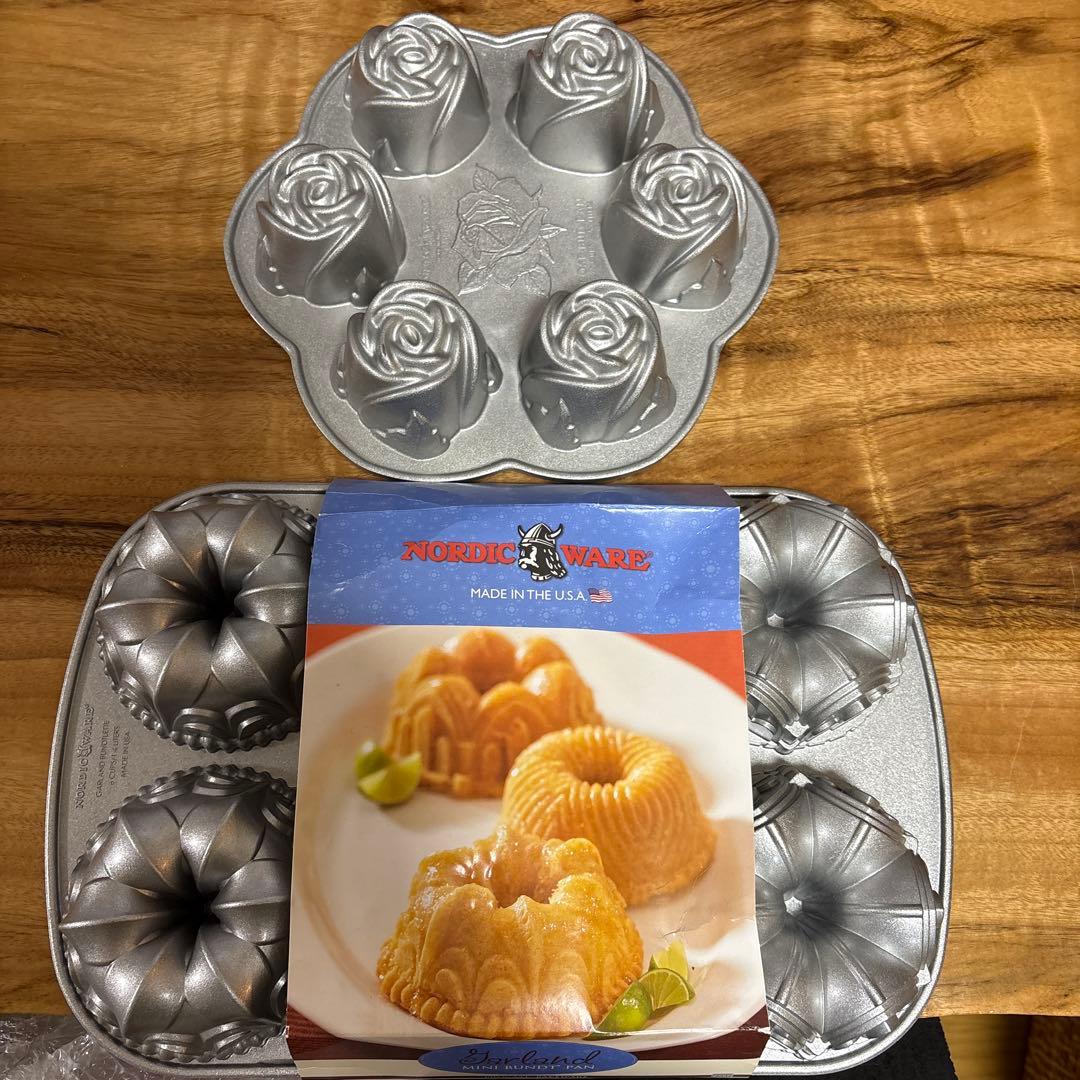 NORDIC WARE ローズ型　ケーキ型　ガーランドパン