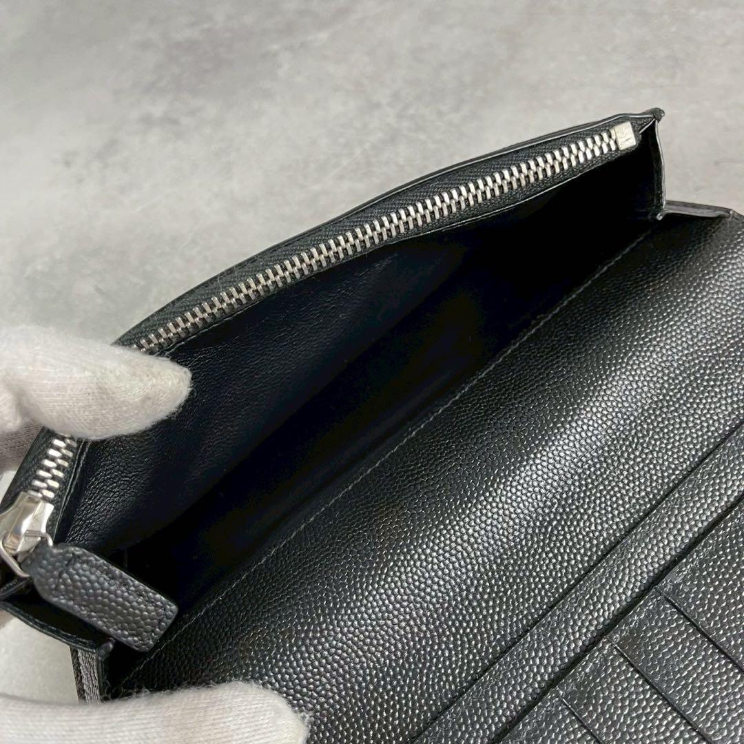 SAINT LAURENT サンローランパリ 長財布 396308 ブラック