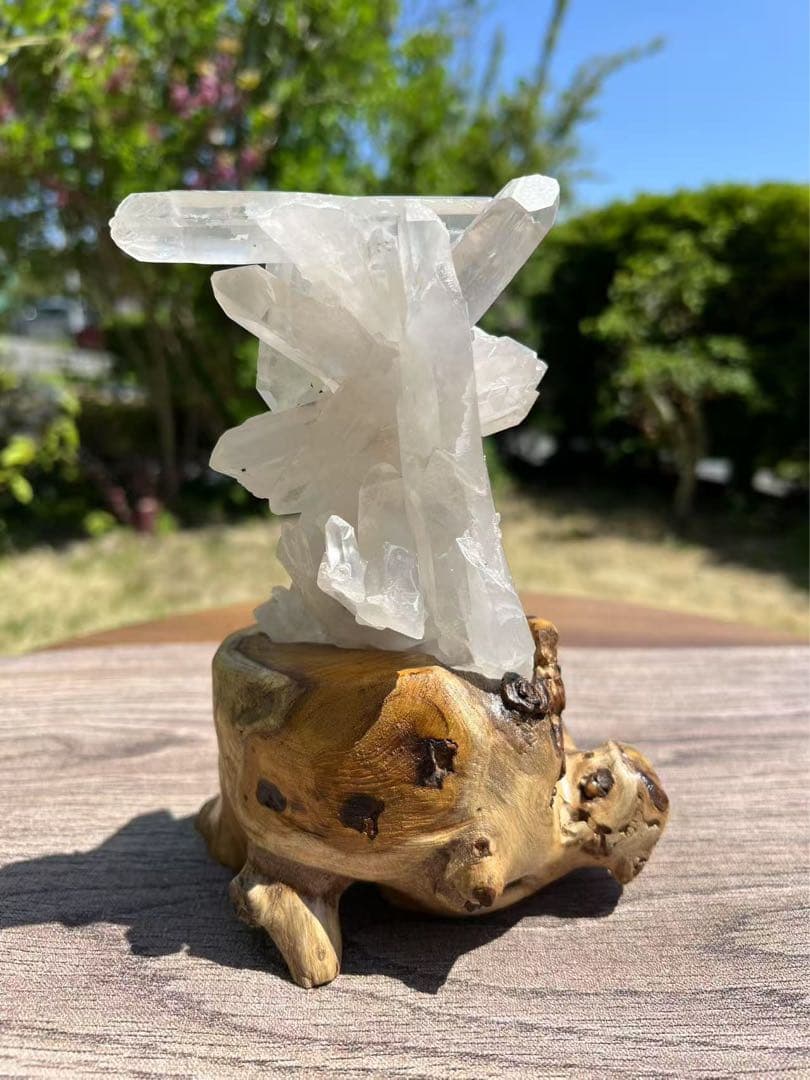 A775 マダガスカル産　水晶クラスター