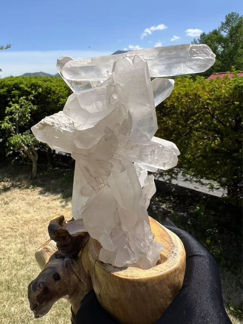 A775 マダガスカル産　水晶クラスター