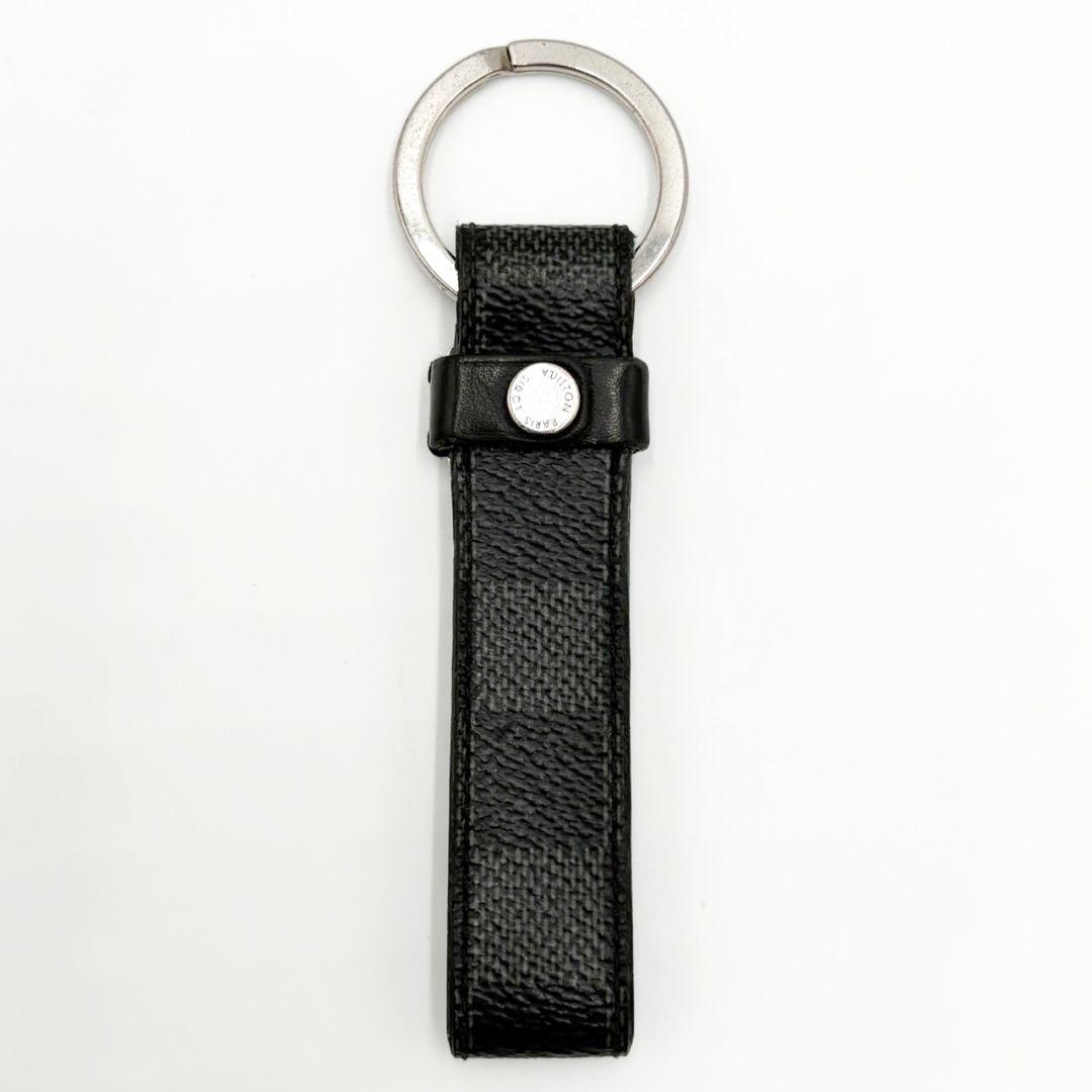 美品 ルイヴィトン　キーホルダー　ダミエグラフィット　LVドラゴンヌ