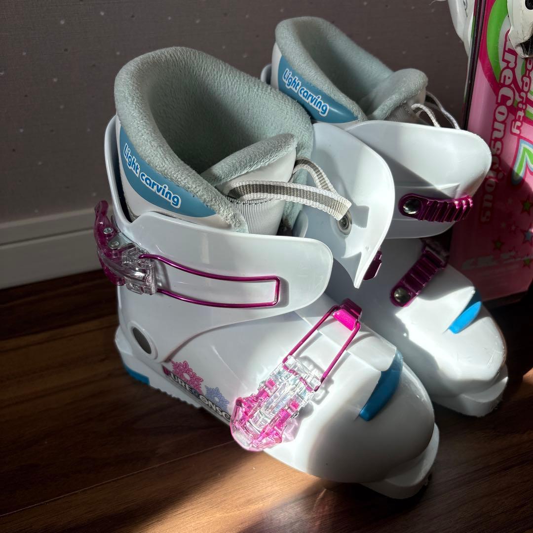 晶さん専用子供用　スキー板、ストック、ブーツセット　100cm