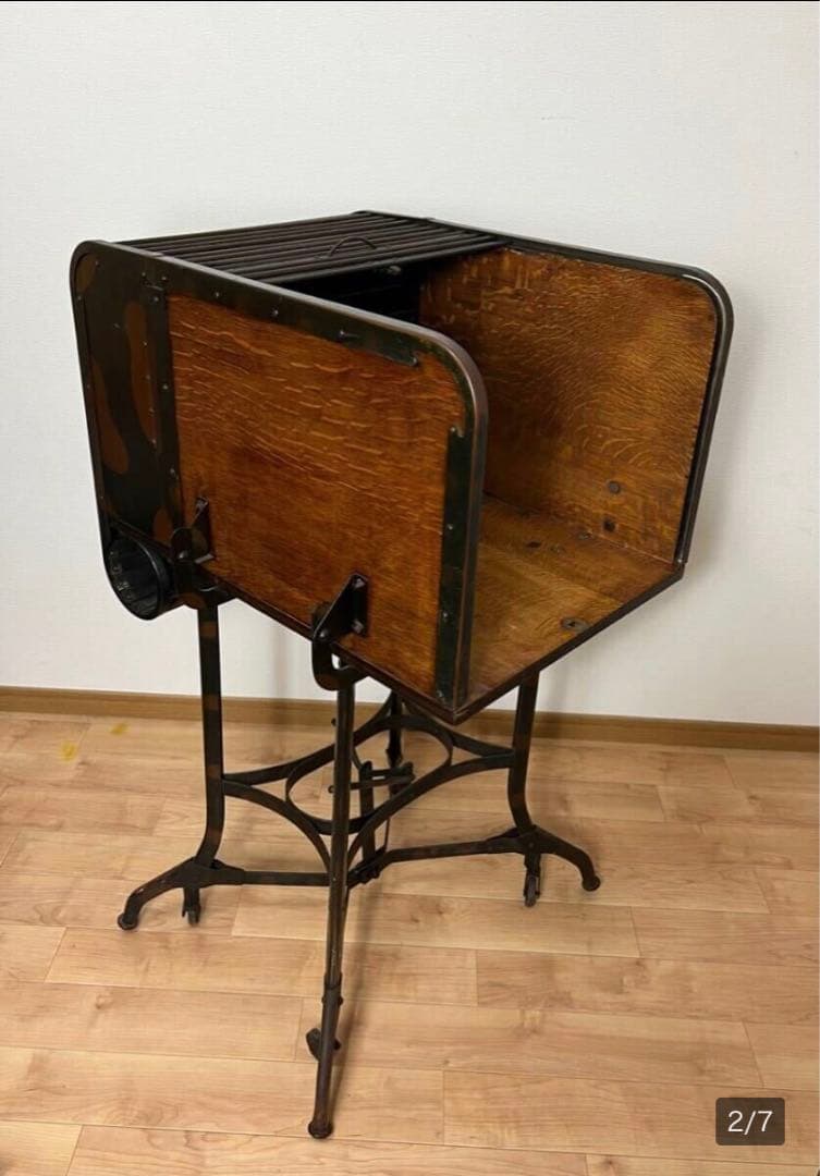 USA アンティーク Toledo タイプライターデスク　ジャパンカラー