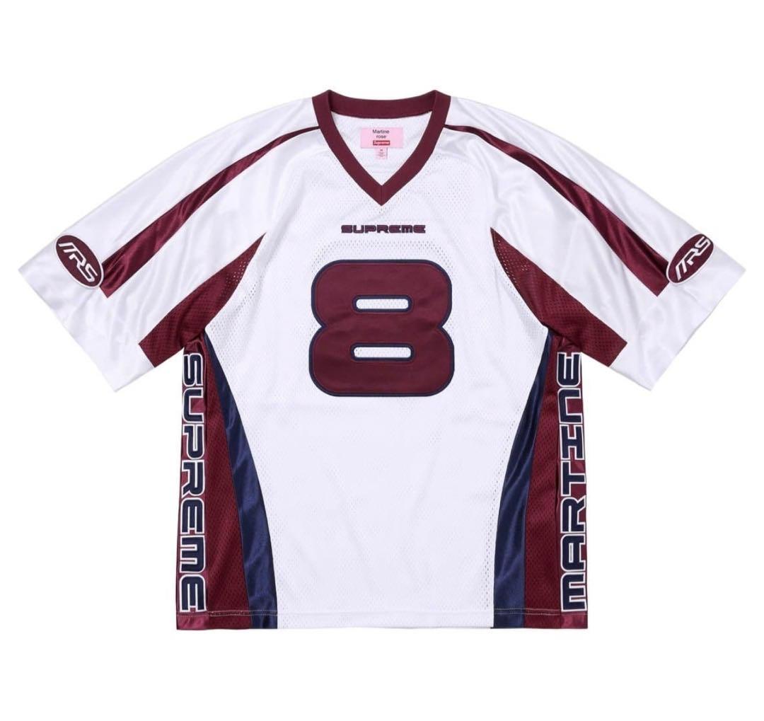 Supreme Martin Rose Football Jersey 白Ｍ