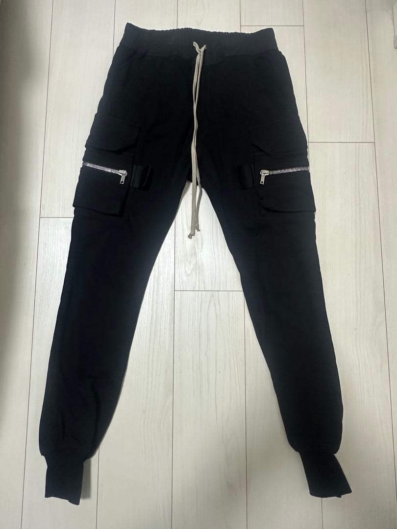 リックオウエンス Rick Owens マストドンカーゴ ブラック黒 サイズ46