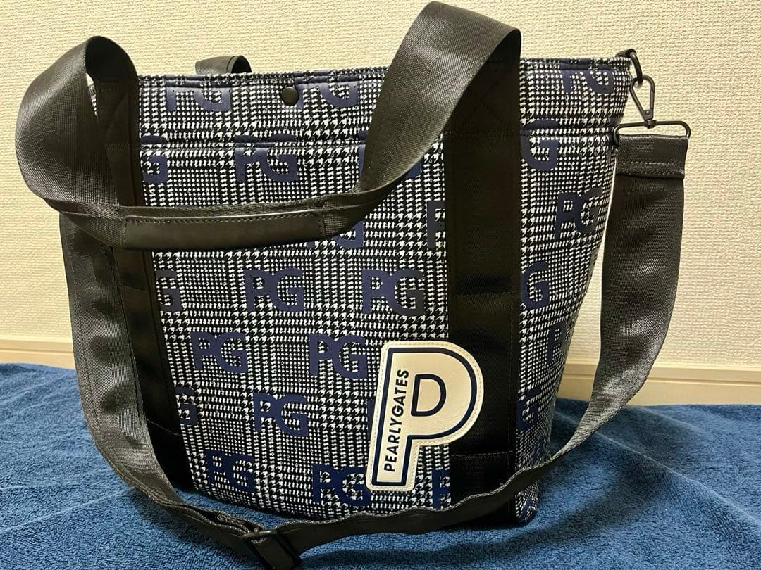 美品 大容量 PEARLY GATES カートバッグ　ラウンドバッグ