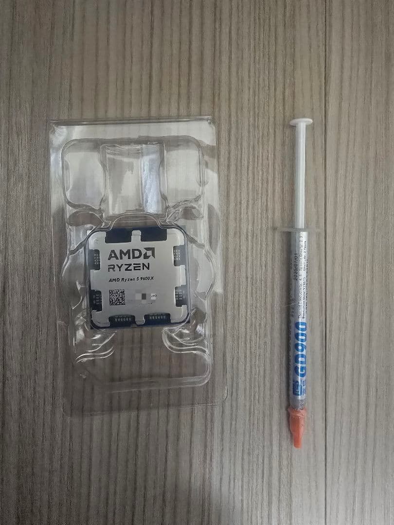 【未使用】 AMD Ryzen 5 9600x バルク おまけ付き