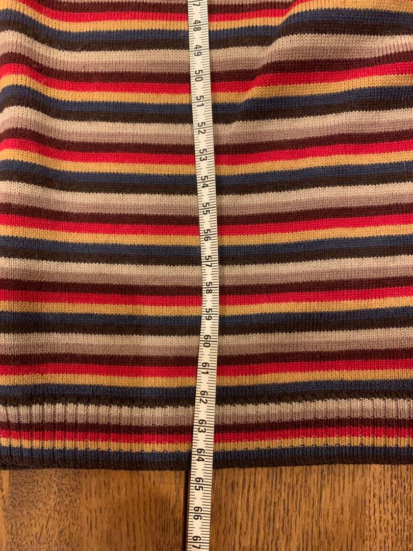 JOHN SMEDLEY ストライプ 長袖カットソー S