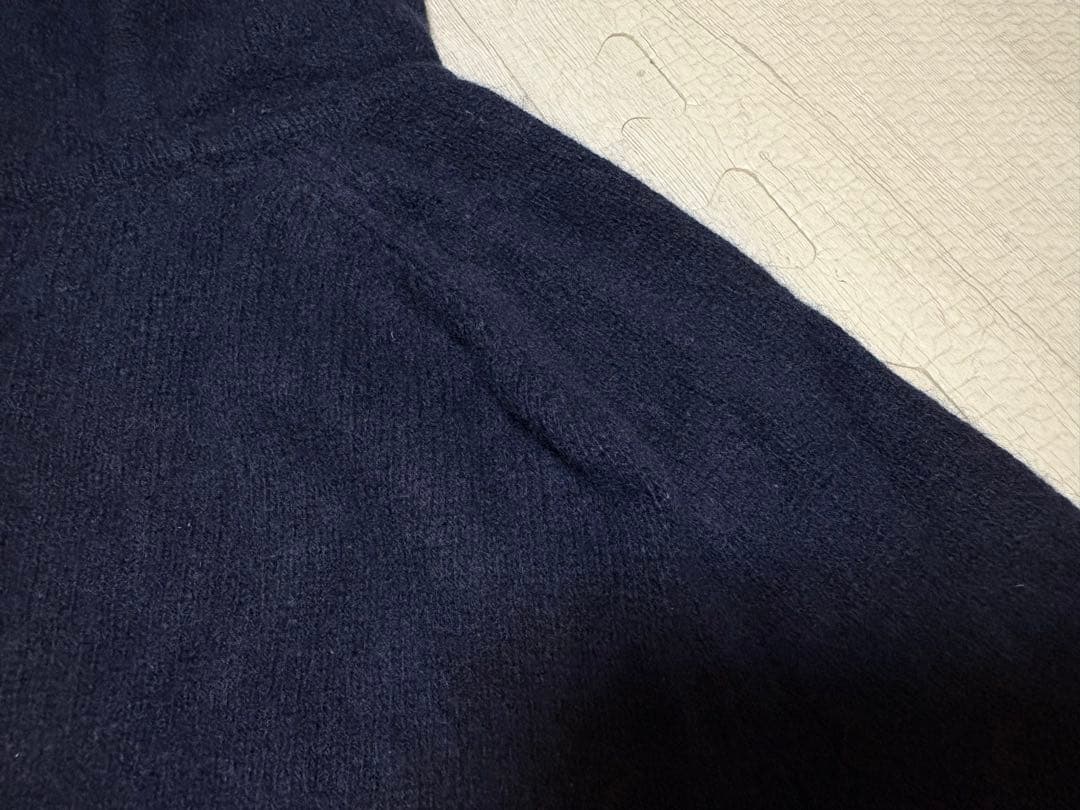 【Patagonia】カシミアフーディ✳︎ジップアップパーカー✳︎メンズS✳︎ネイビー