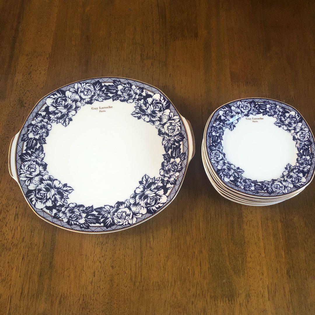 ギラロッシュ　Guy Laroche カップソーサー&ケーキ皿&大皿