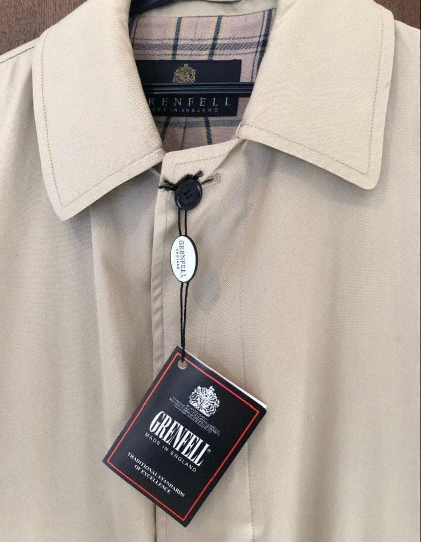 GRENFELL(グレンフェル)FARRINGDON ステンカラーコート/38