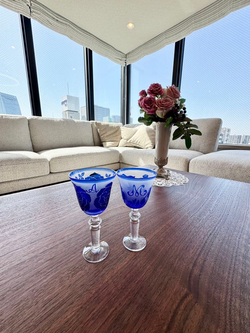 新品大垣WOODローテーブル　ブラックウォールナット　折りたたみ脚　一枚板