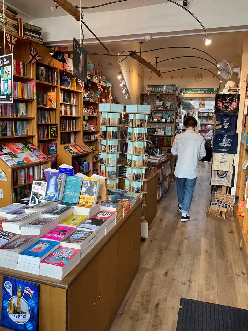 ノッティングヒルの恋人 書店グッツ 赤トートバック